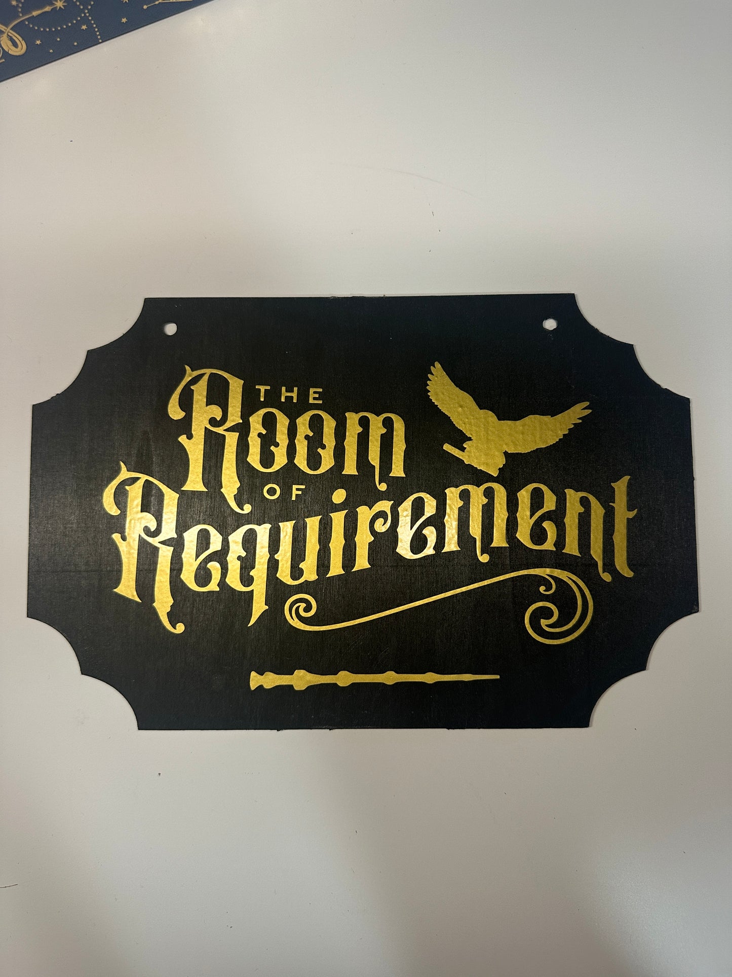 Room of requirement sign