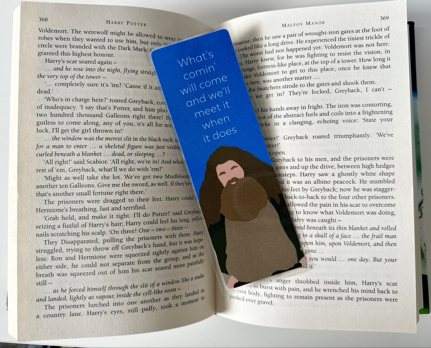 Hagrid Bookmark – Magical Book Accessory | Fantasy Gift