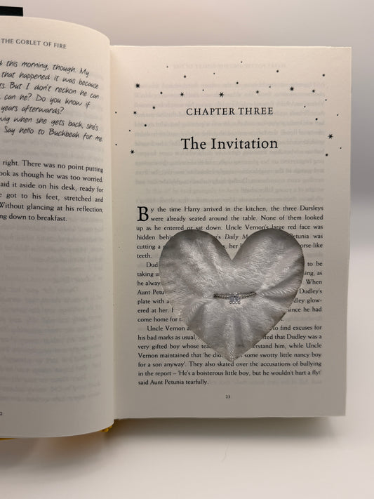 Proposal Book Ring Holder – The Invitation | Wizard Engagement Gift
