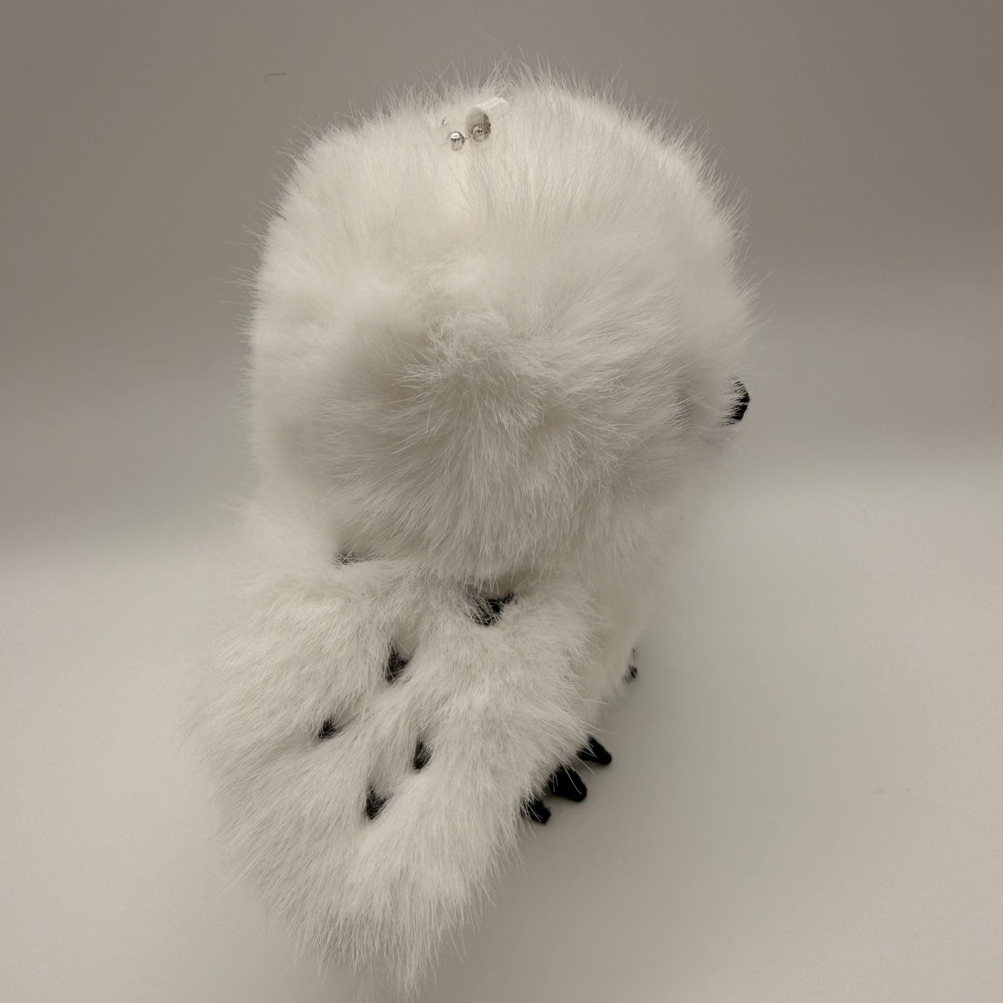Snowy Owl Plush Keychain – Magical Companion | Wizard Gift