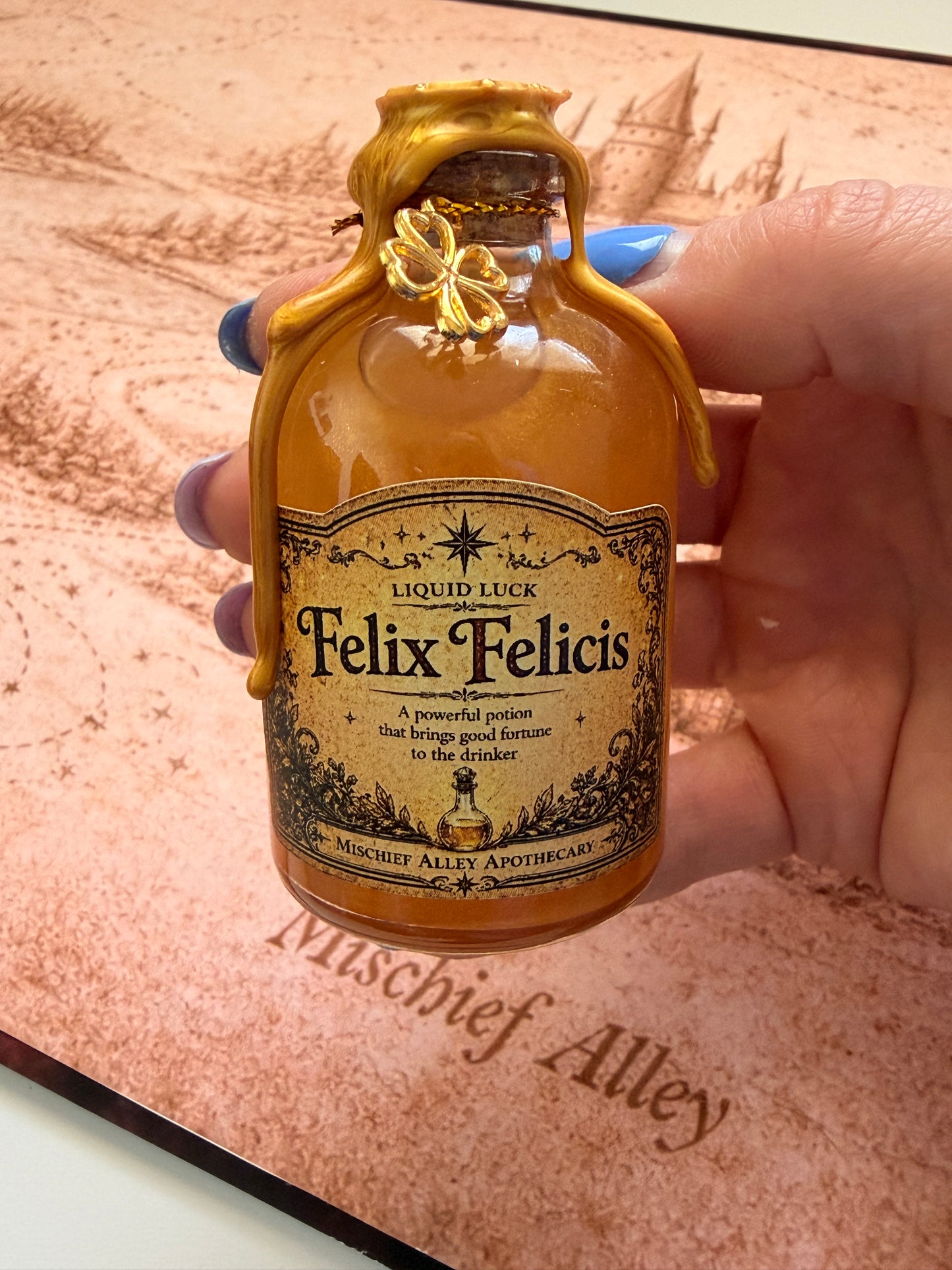Wizarding Potion Bottles – Magical Elixir Set | Apothecary Decor