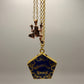 Chocolate Frog Necklace Set – Magical Pendant & Candy Box | Fantasy Jewelry