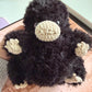 Black Crochet Niffler – Handmade Wizarding Inspired Plush