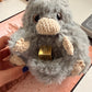 Grey Crochet Niffler – Handmade Wizarding Inspired Plush