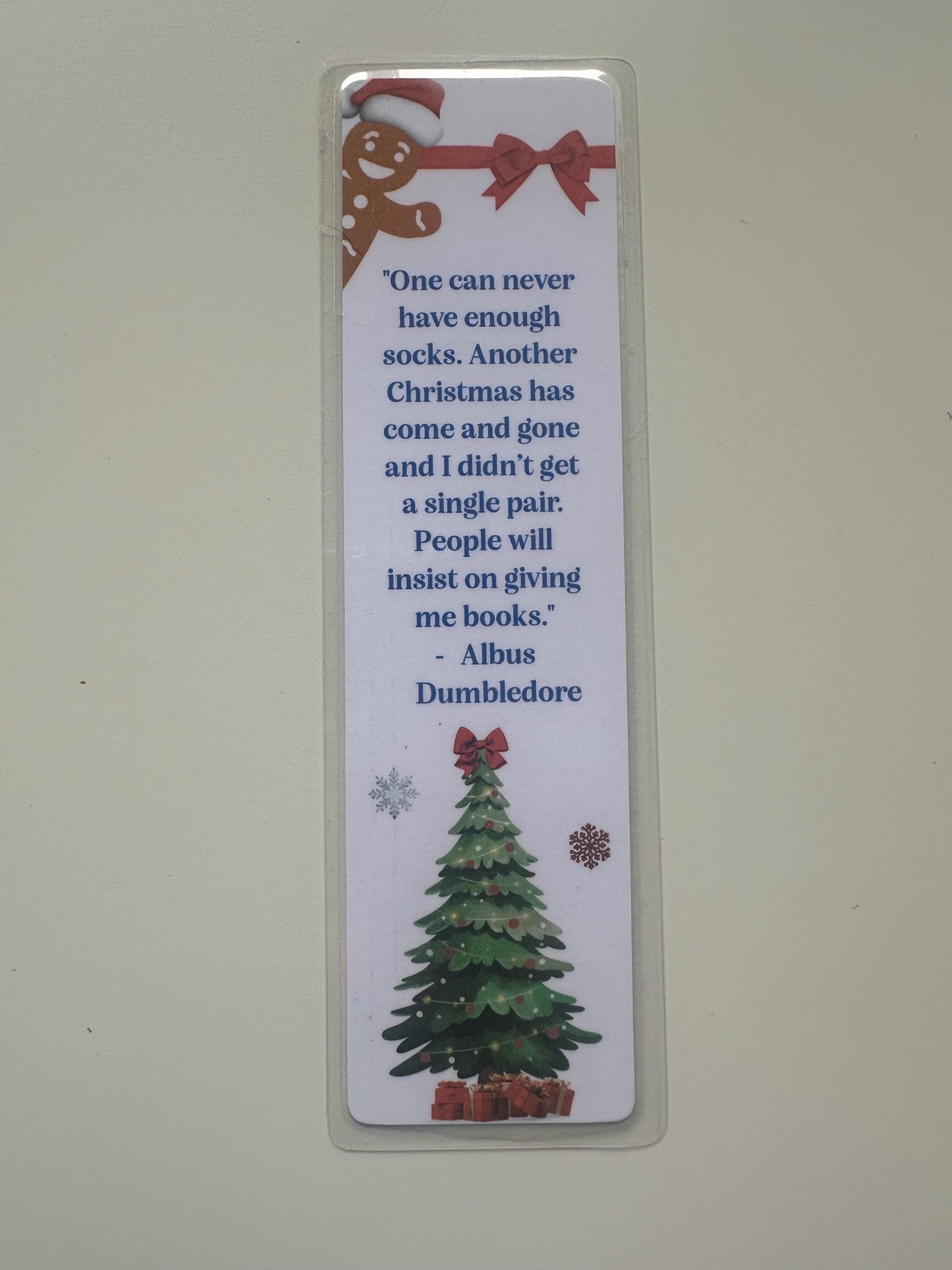 Wizarding Christmas Bookmark