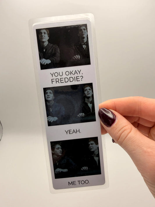 Movie Scene Bookmarks – Weasley Twins – Magical Book Accessories | Fantasy Gift