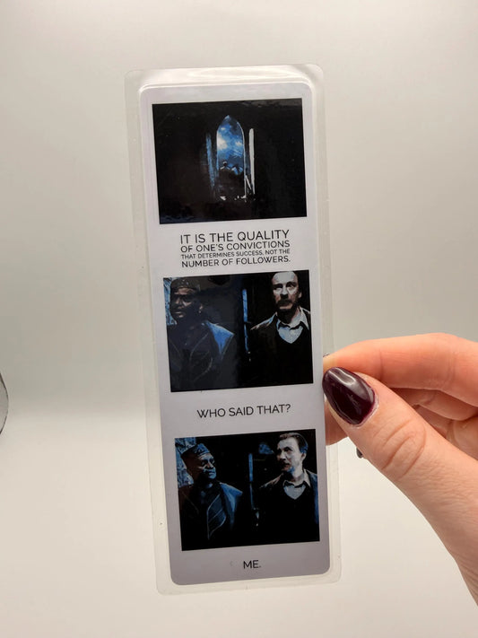Movie Scene Bookmarks – Kingsley & Lupin – Magical Book Accessories | Fantasy Gift