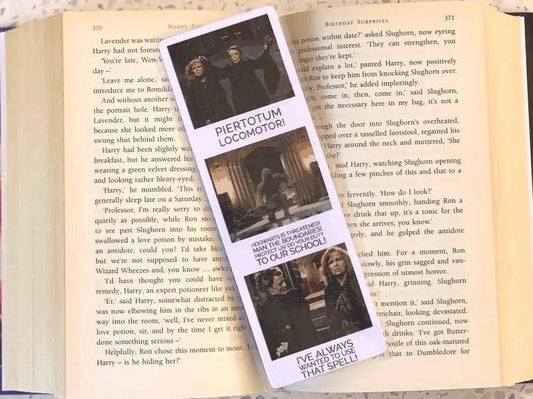 Movie Scene Bookmarks – McGonagall & Molly – Magical Book Accessories | Fantasy Gift