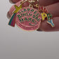 Wizard Birthday Cake Keychain – Mini Charm | Fantasy Accessory