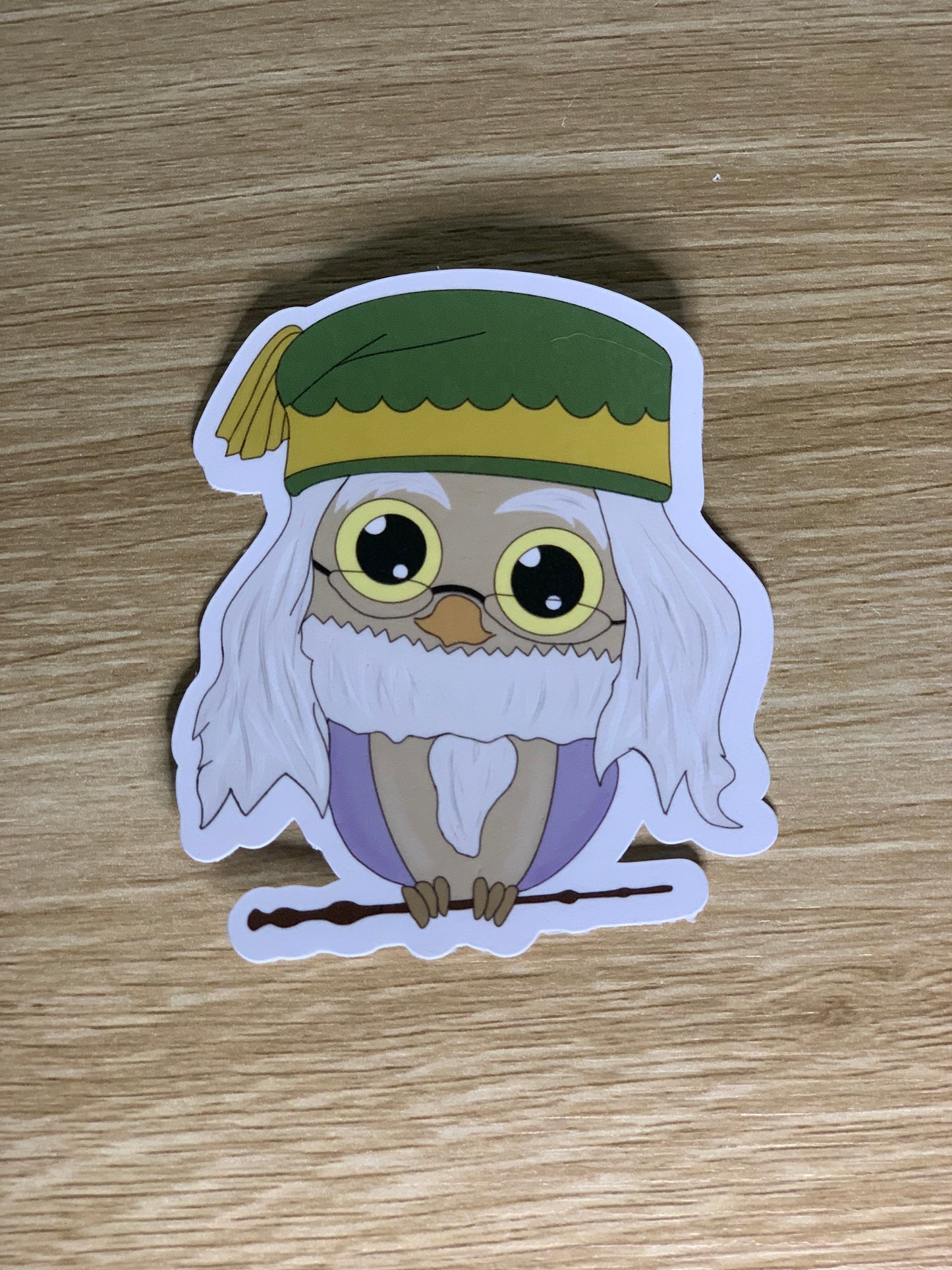 Wizarding pun character animal stickers and/or magnetic bookmarks - Harry, Albus, Ron, Hermione, Snape