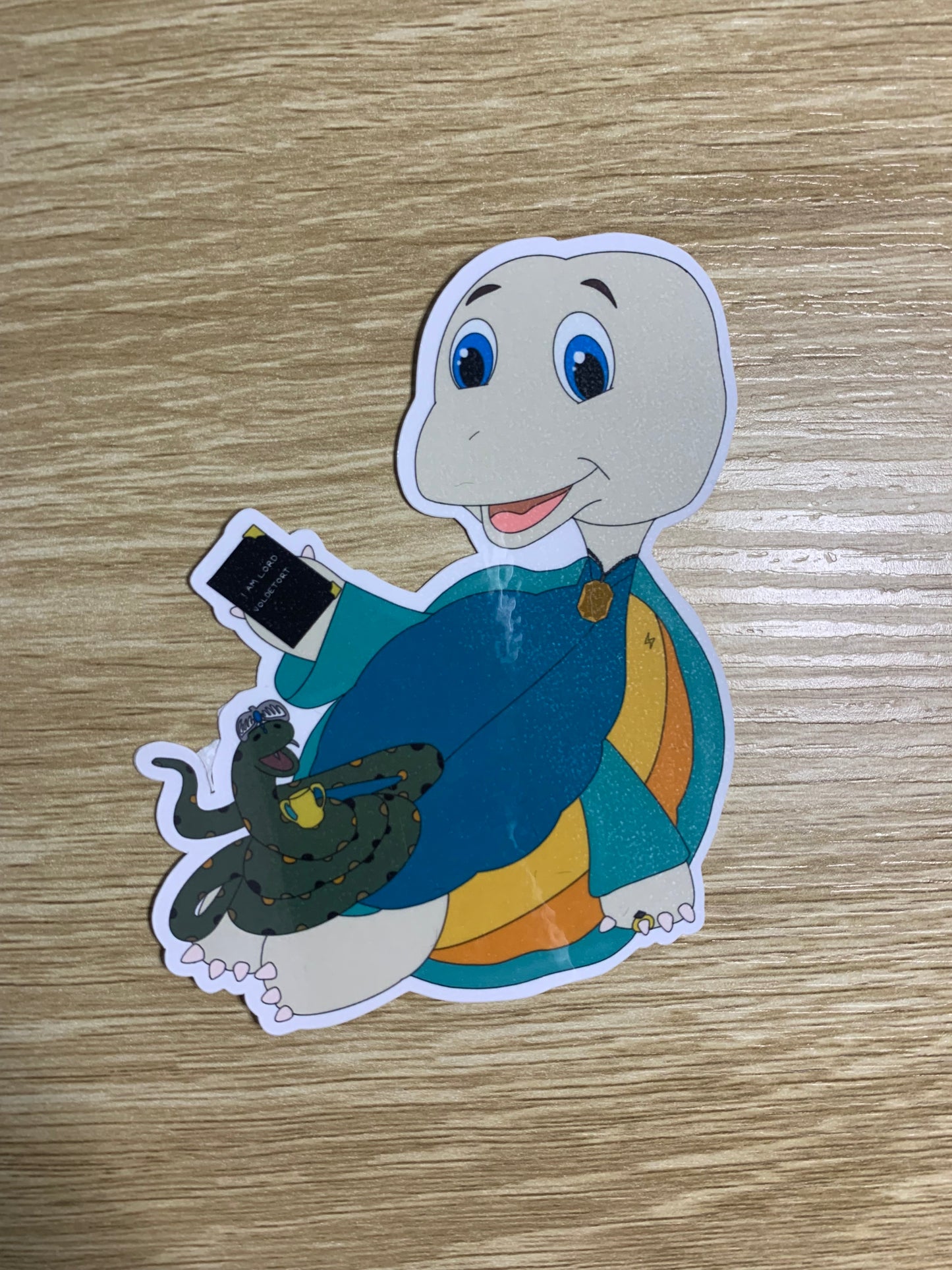 Wizarding pun character animal stickers and/or magnetic bookmarks - Voldemort, Luna, Neville, Draco, Ginny