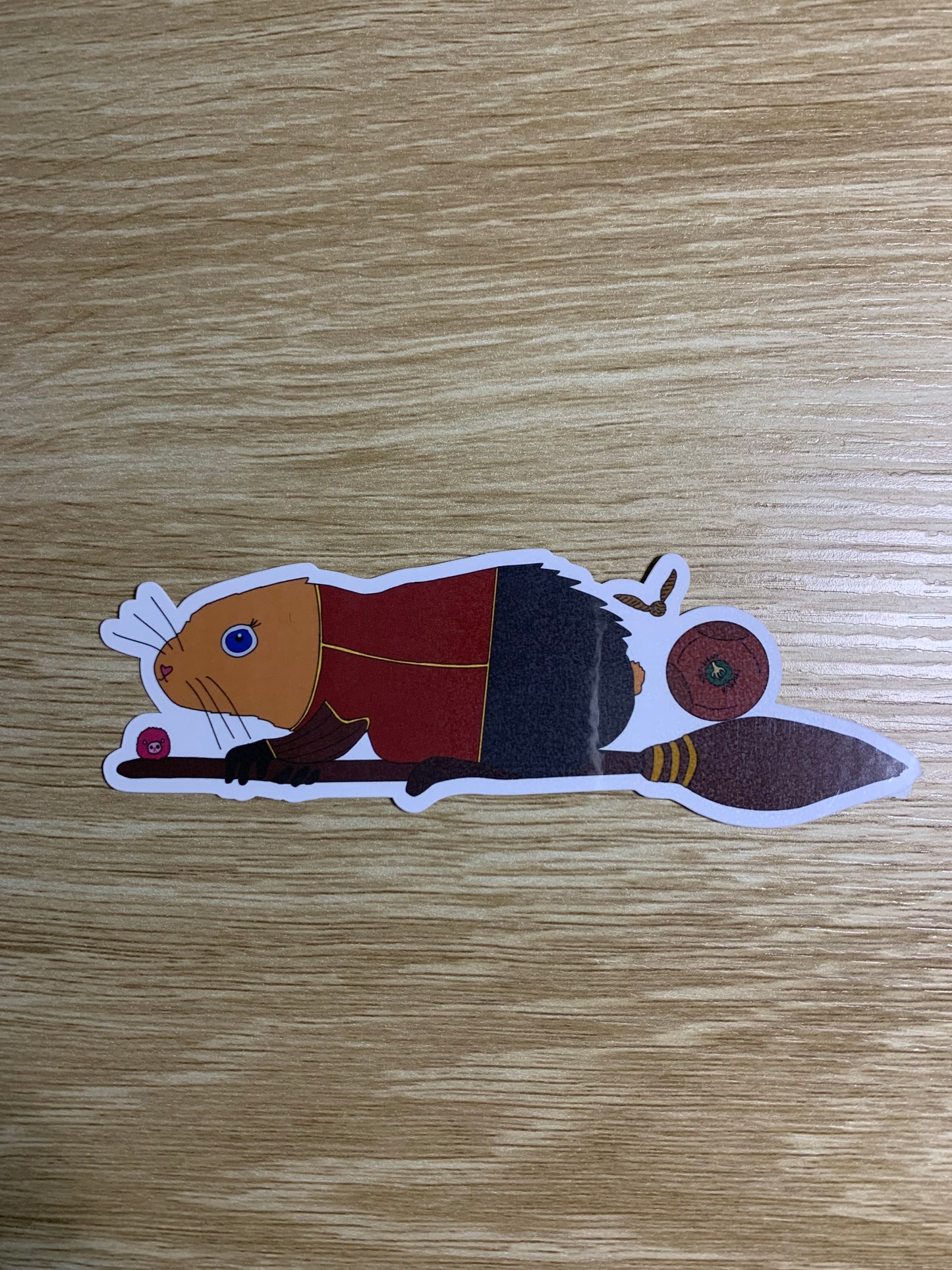 Wizarding pun character animal stickers and/or magnetic bookmarks - Voldemort, Luna, Neville, Draco, Ginny