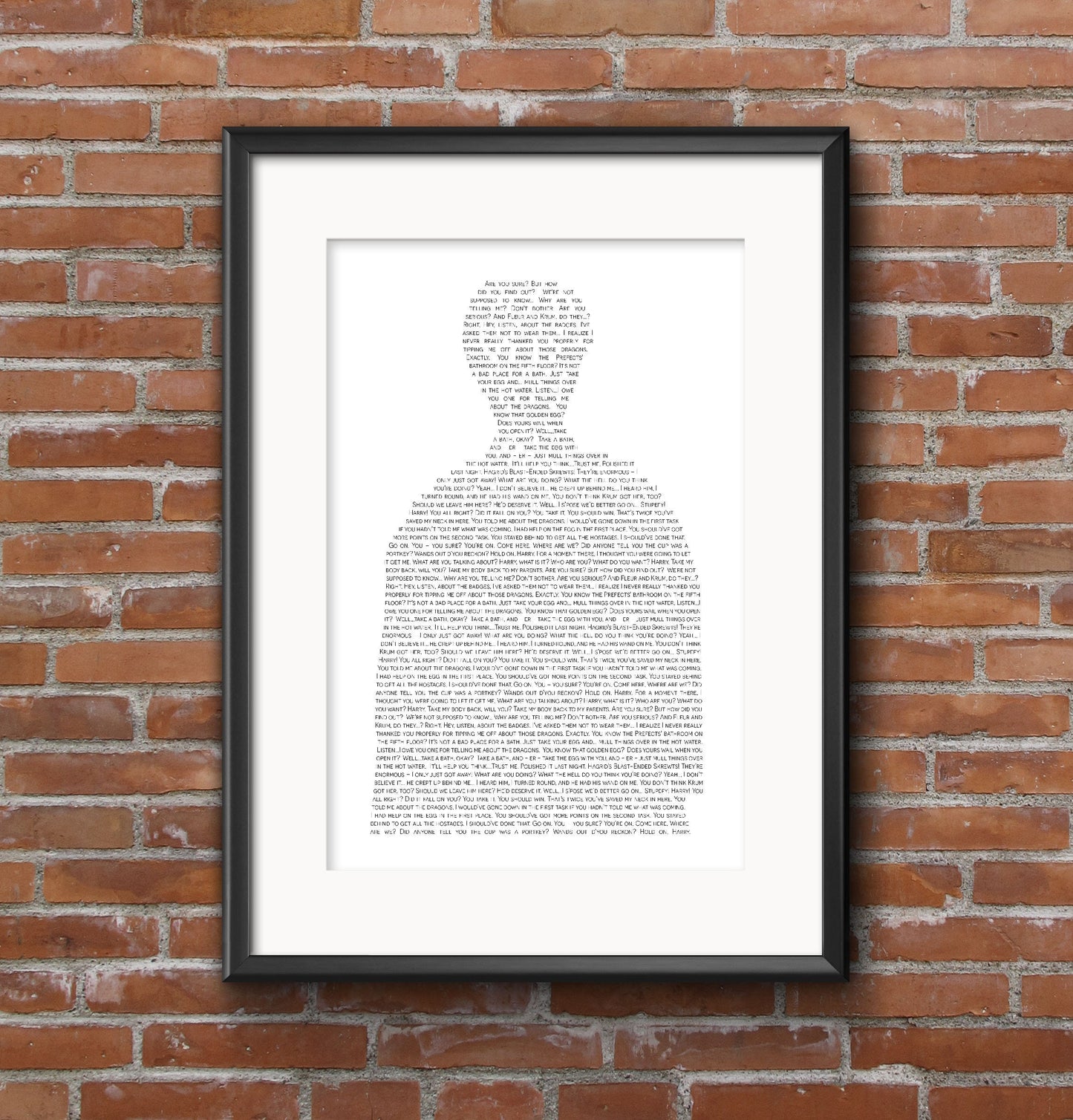 Cedric Quotes - Digital Print