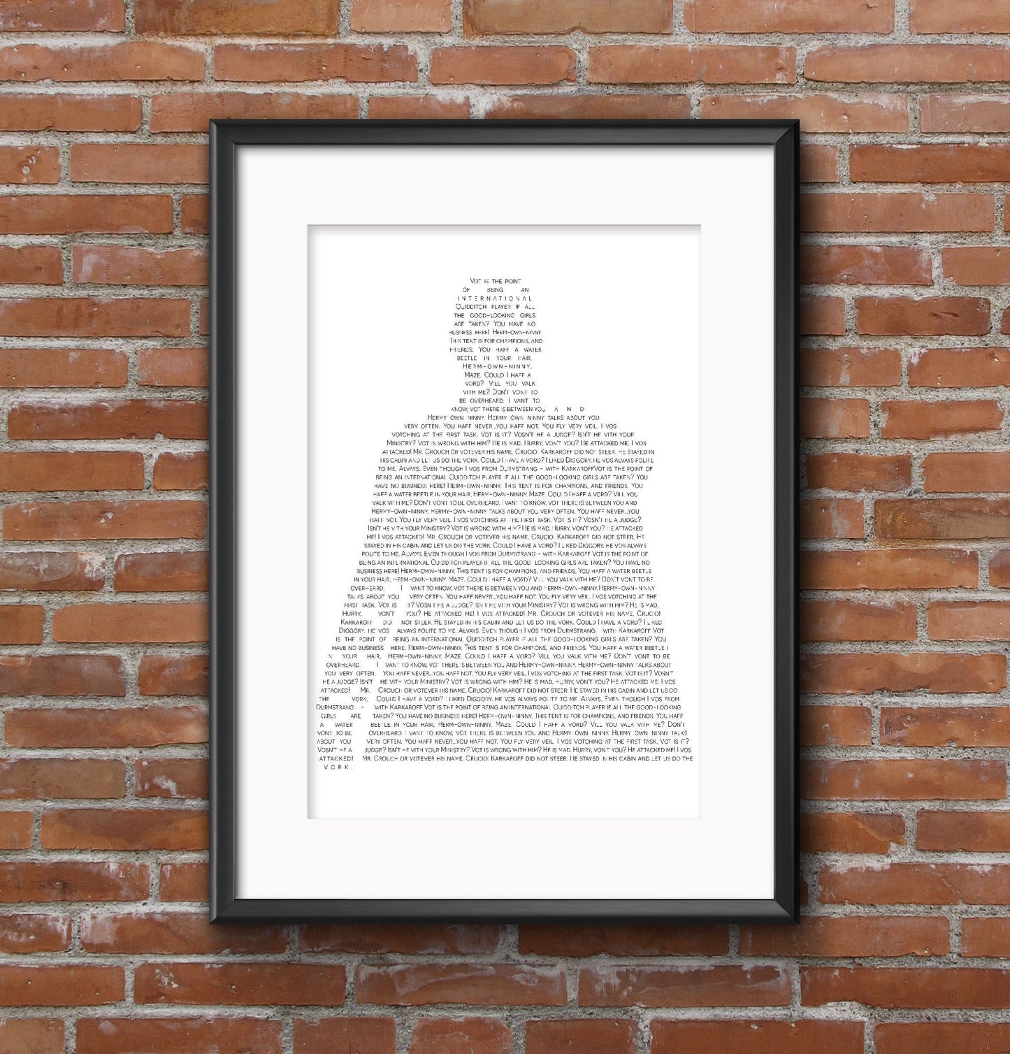 Viktor Quotes - Digital Print