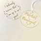 Wizarding HP Christmas ornament pair - i solemnly swear and mischief managed